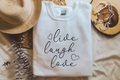 live laugh love svg