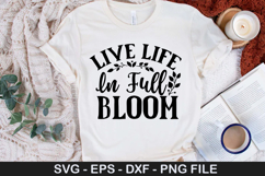 Spring Quotes SVG Design - Spring T-Shirt Design Product Image 4