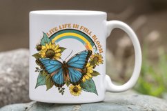 Live Life In Full Bloom Sublimation PNG Product Image 2