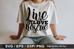 Cat SVG Design - Love is a Four Legged Word Product Image 2