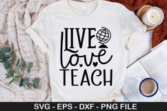 Back to School SVG Design - Back to School T-shirt Design Product Image 3