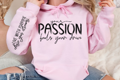 Live with purpose chase your dreams Sleeve Svg Design Product Image 2