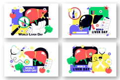 10 World Liver Day Illustration Product Image 2