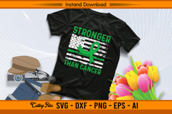 Stronger Than Cancer Liver Cancer Awareness SVG File Product Image 2