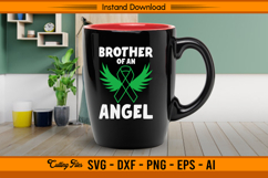 Brother of an Angel Liver Cancer Awareness SVG File Product Image 3