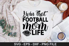 Football SVG Design SVG - Loud and Proud Football Brother Product Image 3