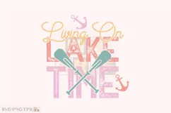 Lake SVG T-shirt Design, Lake PNG Product Image 1