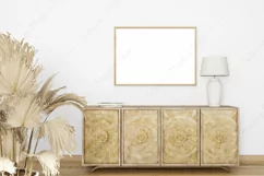 Frame Mockup Living room PSD JPG PNG Product Image 2