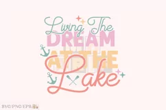 Lake SVG T-shirt Design, Lake PNG Product Image 1