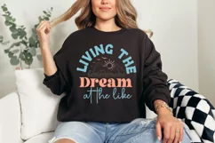 Living The Dream At The Like SVG, Summer SVG Design Product Image 1