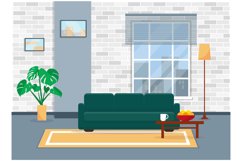 Living room in modern style Product Image 1