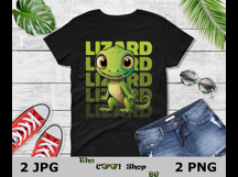 Lizard Lizard Lizard Funny Meme Png, Cute Lizard Meme Png Product Image 2