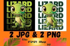 Lizard Lizard Lizard Funny Meme Png, Cute Lizard Meme Png Product Image 1