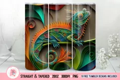 Lizard Tumbler Wrap, 20 oz tumbler wrap, Lizard png, Lizard Tumbler Wrap