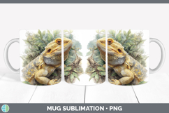 GorgeousLizards Mug Wrap design.