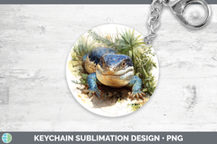 GorgeousLizards Keychain design.
