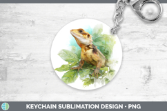 GorgeousLizards Keychain design.