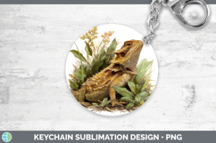 GorgeousLizards Keychain design.