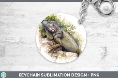 GorgeousLizards Keychain design.