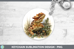 GorgeousLizards Keychain design.