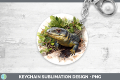GorgeousLizards Keychain design.