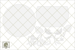 Hi Hey Hello Dragonfly Door Hanger SVG | Spring Summer Sign Product Image 2