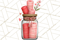 Llama Valentine PNG, Alpaca Love Art, Heart Shack Clipart Product Image 3