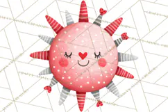 Llama Valentine PNG, Alpaca Love Art, Heart Shack Clipart Product Image 4