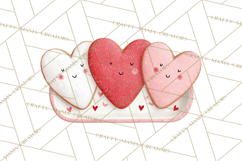 Llama Valentine PNG, Alpaca Love Art, Heart Shack Clipart Product Image 2