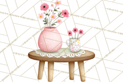 Llama Valentine PNG, Alpaca Love Art, Heart Shack Clipart Product Image 5