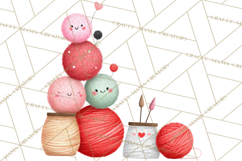 Llama Valentine PNG, Alpaca Love Art, Heart Shack Clipart Product Image 3