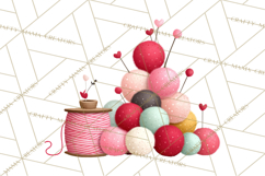 Llama Valentine PNG, Alpaca Love Art, Heart Shack Clipart Product Image 4