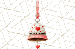 Llama Valentine PNG, Alpaca Love Art, Heart Shack Clipart Product Image 3
