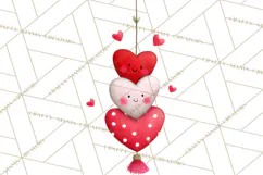 Llama Valentine PNG, Alpaca Love Art, Heart Shack Clipart Product Image 4