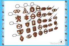 Personalized Car Keychains - Decorative Templates for Gifts Product Image 2