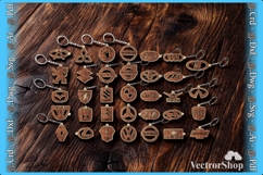 Personalized Car Keychains - Decorative Templates for Gifts Product Image 1