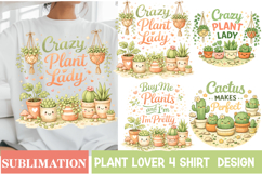 Plant Lover Sublimation Design,Plant Lover Shirt,Plant lover Product Image 1