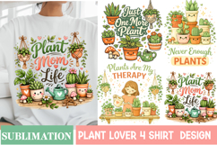 Plant Lover Sublimation Design,Plant Lover Shirt,Plant lover Product Image 1