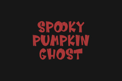 Lnomar Spooky Display Font Product Image 2