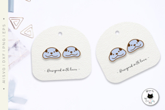 English Bulldog Stud Earrings | Dog Laser Cut SVG Product Image 2