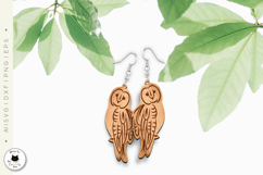 Animal Earrings Laser Cut Vol.4 | Animal Laser SVG Designs Product Image 3