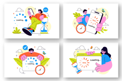 10 Loading Vector Illustration Product Image 3