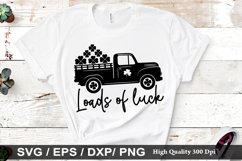 Loads of luck SVG - St. Patrick&#039;s Day Design Product Image 1