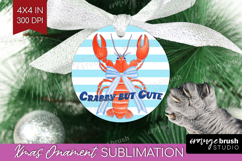 Lobster Nautical Ornament PNG Sea Quotes PNG Sublimation Product Image 1