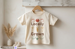 Baby &amp; Kids Vegetable Funny SVG PNG Design Product Image 3