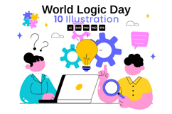 10 World Logic Day Illustration Product Image 1