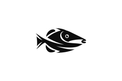 simple fish logo Product Image 1