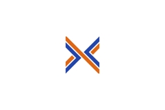 letter X initial logo Product Image 1