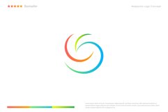 Bird abstract round logo Product Image 2