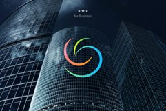 Bird abstract round logo Product Image 4